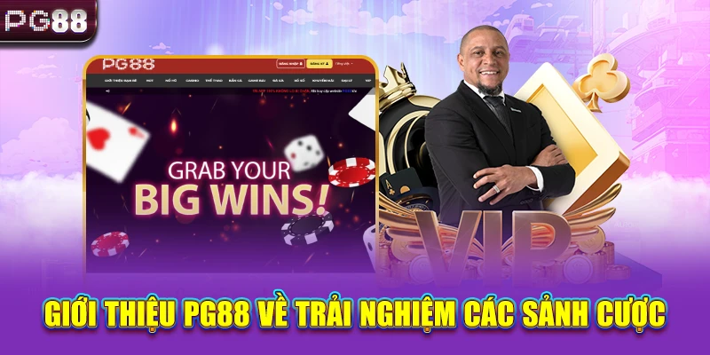 Giới thiệu PG88 về trải nghiệm các sảnh cược