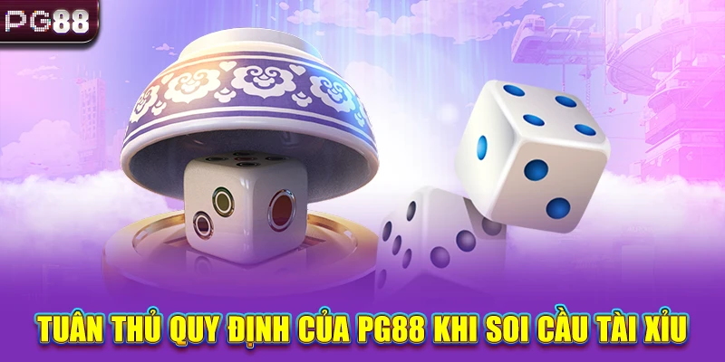 Tuân thủ quy định của PG88 khi soi cầu tài xỉu